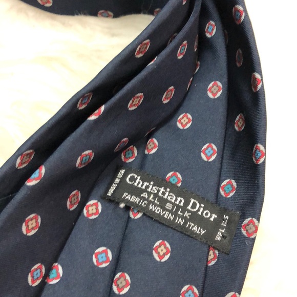 🆕 Christian Dior Italy Silk Tie - Picture 6 of 8